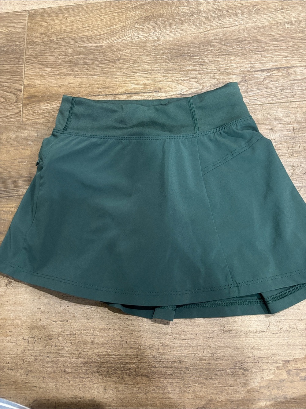all in motion Dark Green Girls Athletic Skort
